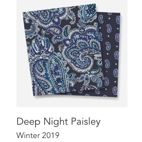 VERA BRADLEY Deep Night Paisley Iconic Grand Hanging Organizer Travel Cosmetic - Picture 15 of 15